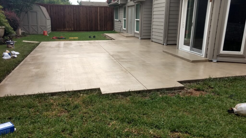 Desert sand stain and seal