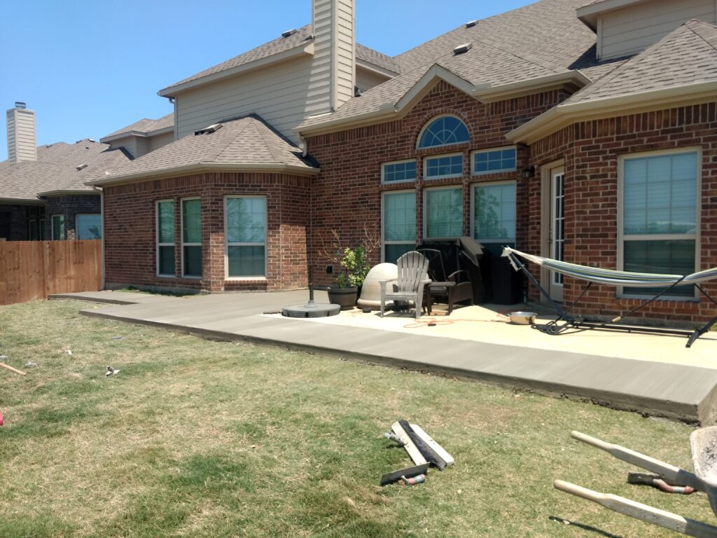 Concrete Patio Installation Fort Worth TX | Sinai Concrete LLC 3 IMG 20180512 134033336