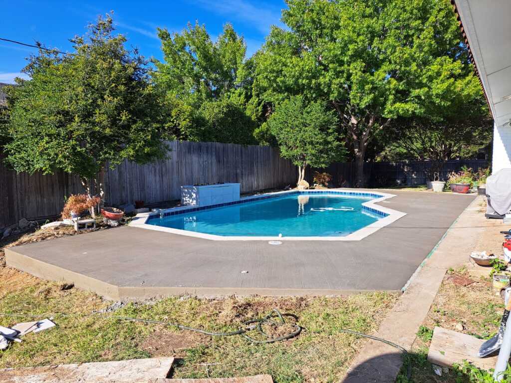 NEW POOL DECK NEW POOL DECK